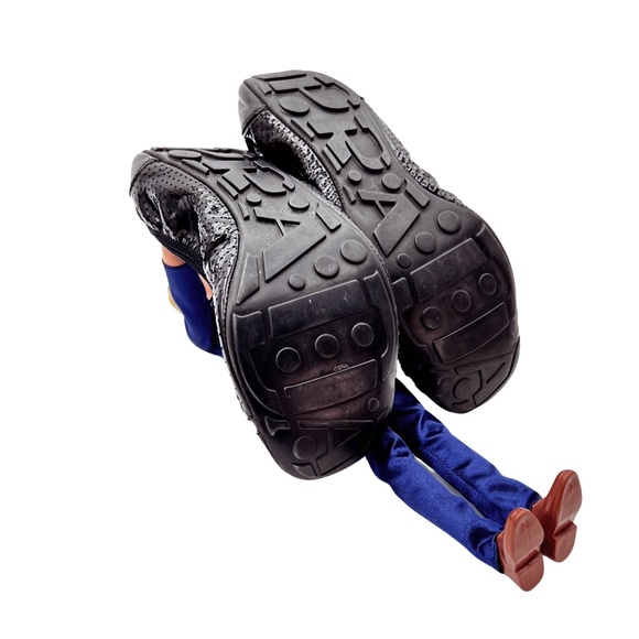 Prada | Black Patent Leather Ballet Flats w/ Logo Soles | Size 37 - Picture 5 of 10